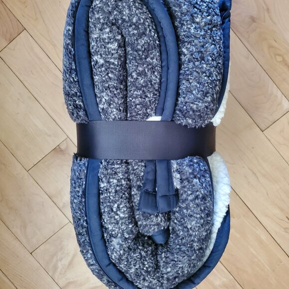 UGG Classic Sherpa Throw Ocean Melange 50 in X 70 in - New - Picture 8 of 8